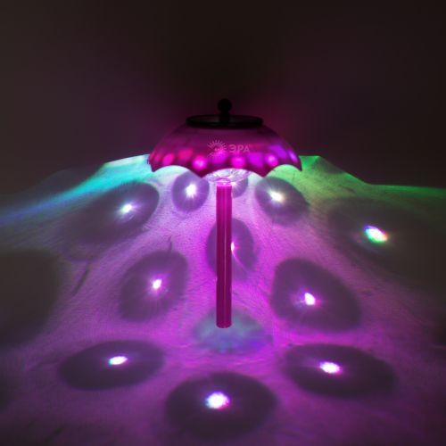 Светильник уличный ERASF22-53 на солнечной батарее садовый Зонтик Диско 1 LED 32 см | код Б0057654 | ЭРА фото 7 Светильник уличный ERASF22-53 на солнечной батарее садовый Зонтик Диско 1 LED 32 см | код Б0057654 | ЭРА фото 7