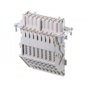 Розеточный клемный адаптер REVOS, Size 16, винтовая фиксация, заземление слева, длинное исполенение (6 полей для маркировки), 16 полюсов + РЕ, 500 V, 16 A, материал контактов: медный сплав, покрытие контактов: олово | код 70.100.1653.3 | Wi Розеточный клемный адаптер REVOS, Size 16, винтовая фиксация, заземление слева, длинное исполенение (6 полей для маркировки), 16 полюсов + РЕ, 500 V, 16 A, материал контактов: медный сплав, покрытие контактов: олово | код 70.100.1653.3 | Wi