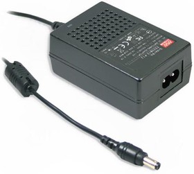 Адаптер настольный, AC-DC, медицинский, 36Вт, вход 80...264B AC 47...63 Гц, 113...370B DC, выход 18B/2A, изоляция 4000В AC, 79x54x33мм, -25...+60С, сетевой разъём IEC320-C8, выходной разъем 11, диам. 5.5х2.1мм | код GSM36B18-P1J | MeanWell Адаптер настольный, AC-DC, медицинский, 36Вт, вход 80...264B AC 47...63 Гц, 113...370B DC, выход 18B/2A, изоляция 4000В AC, 79x54x33мм, -25...+60С, сетевой разъём IEC320-C8, выходной разъем 11, диам. 5.5х2.1мм | код GSM36B18-P1J | MeanWell