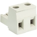 Розеточный разъем, угловой, на кабель, шаг 7,62 мм, 2 полюса, номинальное сечение: 2,5 мм кв., винтовая фиксация провода, 690V, 12А, без маркировки, цвет: серый, серия 8413 B | код 25.380.3253.0 | Wieland