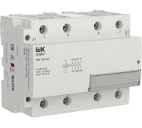 ARMAT Контактор модульный KMR 100А 24В AC/DC 4НО IEK | код AR-KMR20-100-40-024 | IEK