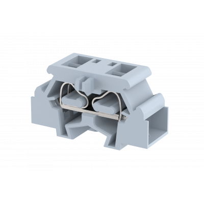 Миниклемма проходная пружинная 2,5 мм2, монтаж на панель, серая SQP2.5P4-GREY | код 2402230000 | Elmex Миниклемма проходная пружинная 2,5 мм2, монтаж на панель, серая SQP2.5P4-GREY | код 2402230000 | Elmex