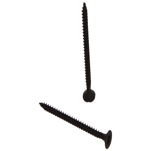 Саморез гипсокартон/металл 3.5х51 черный | код screw-GM-51-sht | Крепдил