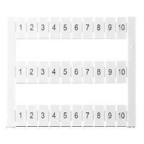 OD10-1,5 Горизонт. марк-ка (7), для MRK 1,5. MRK 2,5S. OPK 1,5. OPK2,5S. 1 пластина - 30 шт. | код 1060306 | ONKA