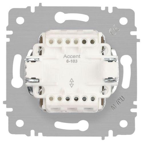 Переключатель СП Accent 6-103-11 10А IP20 250В AL/CU сосна Intro Б0063427 фото 5 Переключатель СП Accent 6-103-11 10А IP20 250В AL/CU сосна Intro Б0063427 фото 5