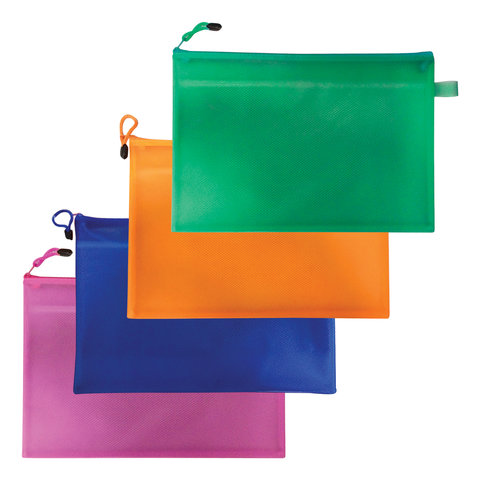 Папка-конверт на молнии А4 (335х243 мм), 2 отделения, ПВХ нейлон, ассорти, BRAUBERG Energy, 223895 | код 223895 | BRAUBERG Папка-конверт на молнии А4 (335х243 мм), 2 отделения, ПВХ нейлон, ассорти, BRAUBERG Energy, 223895 | код 223895 | BRAUBERG