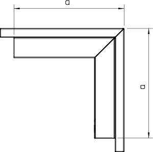 Внешний угол кабельного канала LKM 60x150 мм (сталь) | код 6248071 | OBO Bettermann фото 2 Внешний угол кабельного канала LKM 60x150 мм (сталь) | код 6248071 | OBO Bettermann фото 2