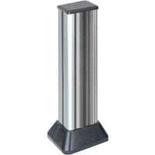 Connect Миниколонна 1-сторонняя на 2 CIMA-модуля 336х715(125)х1095(164) мм SC алюминий-графит | код ALC312-8-14 | Simon