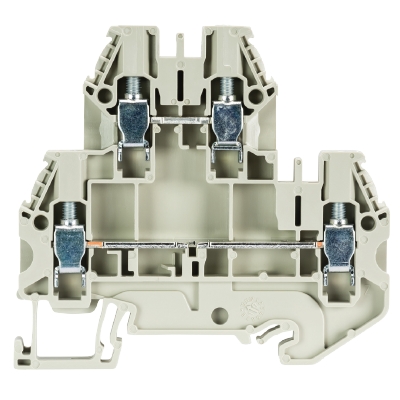 Этажная клемма, тип фиксации провода: винтовой, номинальное сечение: 4 мм кв., 32A, 800V, ширина: 6 мм, цвет: серый, тип монтажа: DIN 35 | код 58.504.7055.0 | Wieland Этажная клемма, тип фиксации провода: винтовой, номинальное сечение: 4 мм кв., 32A, 800V, ширина: 6 мм, цвет: серый, тип монтажа: DIN 35 | код 58.504.7055.0 | Wieland