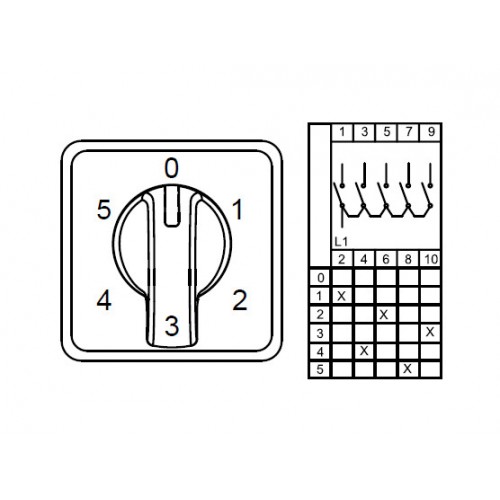 800 279, CS120110L, Многоступенчатые переключатели - 1 полюс, 0-5 120 A 60градус. (MOQ 1000) | код 0.0.0.8.00279 | KLEMSAN 800 279, CS120110L, Многоступенчатые переключатели - 1 полюс, 0-5 120 A 60градус. (MOQ 1000) | код 0.0.0.8.00279 | KLEMSAN