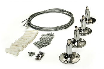 Комплект подвесов LP-КПТ на тросах для светодиодной панели NEOX | код 4690612054544 | NEOX Комплект подвесов LP-КПТ на тросах для светодиодной панели NEOX | код 4690612054544 | NEOX