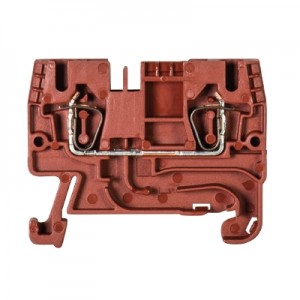 Проходная клемма, тип фиксации провода: пружинный, номинальное сечение: 2,5 мм кв., 24А, 800V, ширина: 5 мм, цвет: коричневый, тип монтажа: DIN 35 | код 56.703.0055.4 | Wieland Проходная клемма, тип фиксации провода: пружинный, номинальное сечение: 2,5 мм кв., 24А, 800V, ширина: 5 мм, цвет: коричневый, тип монтажа: DIN 35 | код 56.703.0055.4 | Wieland