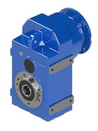 Насадной редуктор INNOVARI (Италия) FA41 (i=6,39) вал вх./вых. 28/30 мм | код BFA41C(1/6.39)DSTN4H1 | INNOVARI