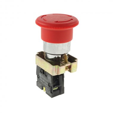 Кнопка XB2-BС41 Грибок без подсветки красный 1НО (ANDELI) | код ADL10-063 | ANDELI Кнопка XB2-BС41 Грибок без подсветки красный 1НО (ANDELI) | код ADL10-063 | ANDELI