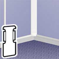 Зажим уплотнительный для кабель-канала 20х12.5 | код 030225 | LEGRAND