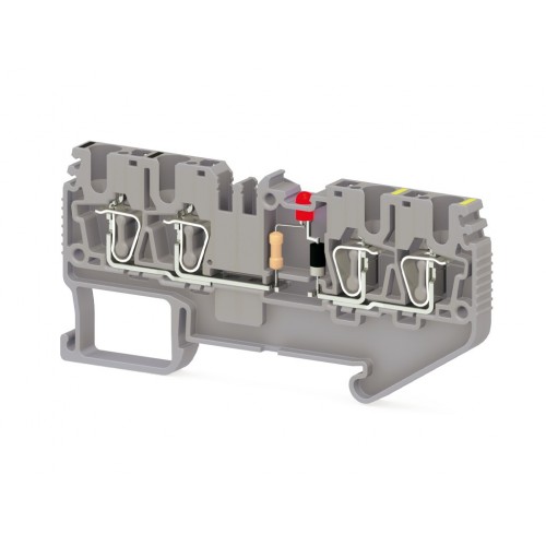 311 189, Пружинная клемма серии SRD 2,5CLD-48VAC (Серый) | код 0.0.0.3.11189 | KLEMSAN 311 189, Пружинная клемма серии SRD 2,5CLD-48VAC (Серый) | код 0.0.0.3.11189 | KLEMSAN