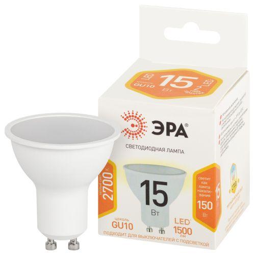 Лампа светодиодная STD MR16-15W-827-GU10 15Вт MR16 2700К тепл. бел. GU10 Эра Б0066825 фото 3 Лампа светодиодная STD MR16-15W-827-GU10 15Вт MR16 2700К тепл. бел. GU10 Эра Б0066825 фото 3