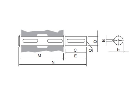 Входной вал редуктора 085, 110, Q75, Q85, Q11 диаметр внутренний/наружний 24/25 мм. | код K0855007 | INNOVARI Входной вал редуктора 085, 110, Q75, Q85, Q11 диаметр внутренний/наружний 24/25 мм. | код K0855007 | INNOVARI
