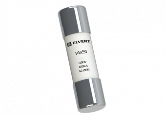 Плавкий предохранитель FС06 50A 14x51 gG ELVERT (упаковка 10шт) | код FC06g-50 | ELVERT Плавкий предохранитель FС06 50A 14x51 gG ELVERT (упаковка 10шт) | код FC06g-50 | ELVERT