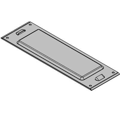 Пластина защ. IP44 осн. 400 верхняя/нижняя | код. 30592 | DKC Пластина защ. IP44 осн. 400 верхняя/нижняя | код. 30592 | DKC