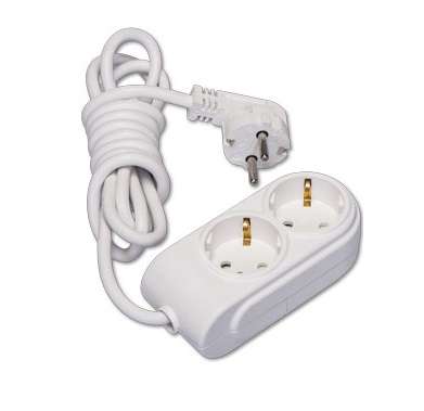 Удлинитель 2х7м с заземл. 16А IP20 защ. шторки Makel N2210073 Удлинитель 2х7м с заземл. 16А IP20 защ. шторки Makel N2210073