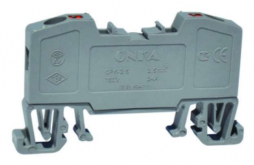 OPK 4 Клеммник пружинный быстрозажимной (Push in), 4мм.кв. (желтый) (1518) | код 1020030 | ONKA OPK 4 Клеммник пружинный быстрозажимной (Push in), 4мм.кв. (желтый) (1518) | код 1020030 | ONKA