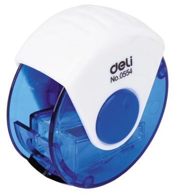 Точилка для карандашей ручная Deli E0554 1 отверстие пластик ассорти европодвес | код 1006819 | DELI Точилка для карандашей ручная Deli E0554 1 отверстие пластик ассорти европодвес | код 1006819 | DELI