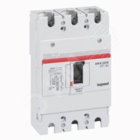 Автоматический выключатель DRX250 термомагнитный 160A 3П 25kA | код. 027230 | Legrand 
