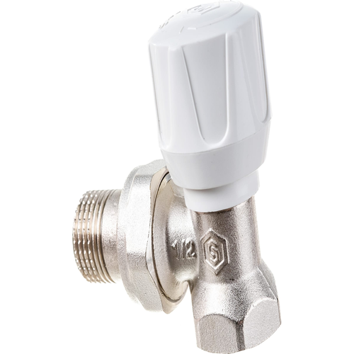 Клапан ручной терморегулирующий угловой 3/4 | код RG008S6N6OJKFB | STOUT Клапан ручной терморегулирующий угловой 3/4 | код RG008S6N6OJKFB | STOUT