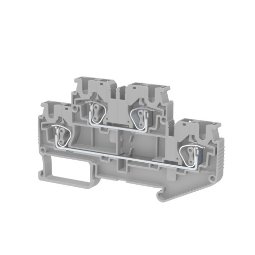 311 909, Пружинная клемма серии SRD 4-2F (Серый) | код 0.0.0.3.11909 | KLEMSAN 311 909, Пружинная клемма серии SRD 4-2F (Серый) | код 0.0.0.3.11909 | KLEMSAN