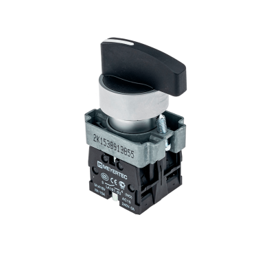 Переключатель, длинная ручка, черный, 3 полож. 2NO, фикс., мет. MTB2-BJZ133 | код 58191 | MEYERTEC Переключатель, длинная ручка, черный, 3 полож. 2NO, фикс., мет. MTB2-BJZ133 | код 58191 | MEYERTEC