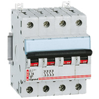 Выключатель автоматический Dx 4п C20a 25ka | код 007001 | Legrand 