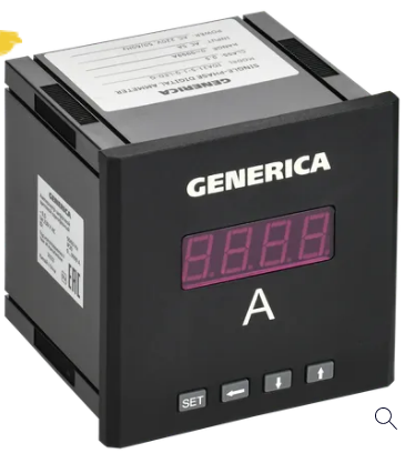 Амперметр цифр. щит. 1-ф. DO RS-485 96х96 LED GENERICA | код IDA21-5-1-3-LED-G | GENERICA by IEK Амперметр цифр. щит. 1-ф. DO RS-485 96х96 LED GENERICA | код IDA21-5-1-3-LED-G | GENERICA by IEK