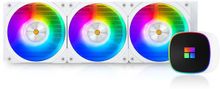 Система водяного охлаждения Thermalright Frozen Horizon 360 ARGB Soc-AM5/AM4/1151/1200/2066/1700 белый 4-pin 28.1dB Al Ret (F-HORIZON-360-WH) | код 2023950 | THERMALRIGHT