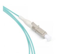 Патч-корд оптический LANMASTER, симплексный, LC/PC-LC/PC, OM3, LSZH, 0.5 м | код LAN-LC-LC/OM3-0.5 | LANMASTER