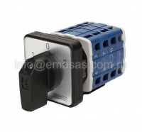 Переключатель полюсов реверс. трехфазный (1-0-2) 120А | код PSA120KD334S | EMAS