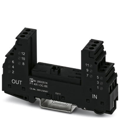 Базовый элемент для защиты от перенапряжений PT 4X1-OC-BE | код 2800614 | PHOENIX CONTACT Базовый элемент для защиты от перенапряжений PT 4X1-OC-BE | код 2800614 | PHOENIX CONTACT
