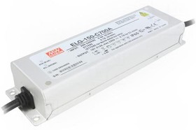 Источник питания AC-DC, 149.8Вт, IP65, вход 100…305В AC, 47…63Гц/142…431В DC, ККМ, выход 107…214В/700мА, рег. тока 50...100%, изоляция 3750В AC, в кожухе 219х63х35.5, -40…+70С | код ELG-150-C700A | MeanWell Источник питания AC-DC, 149.8Вт, IP65, вход 100…305В AC, 47…63Гц/142…431В DC, ККМ, выход 107…214В/700мА, рег. тока 50...100%, изоляция 3750В AC, в кожухе 219х63х35.5, -40…+70С | код ELG-150-C700A | MeanWell