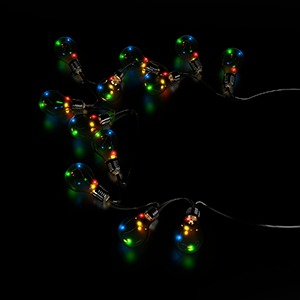 Гирлянда светодиодная садовая "Большие шары" Solar 10LED мультицвет IP44 на солнечн. батарее | код. GS035 | GAUSS