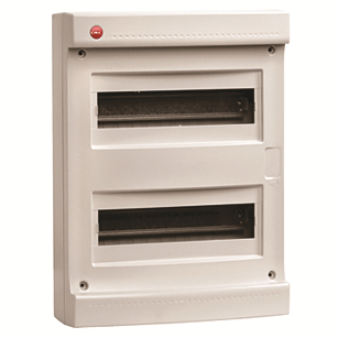 Щиток настен. без дверцы 24(2х12) мод.,IP40, серый | код 83624 | DKC Щиток настен. без дверцы 24(2х12) мод.,IP40, серый | код 83624 | DKC