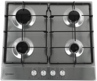Газовая варочная поверхность Indesit THPM 641 IX/I нержавеющая сталь | код 1973796 | INDESIT Газовая варочная поверхность Indesit THPM 641 IX/I нержавеющая сталь | код 1973796 | INDESIT