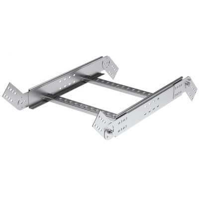 Угол вертикальный шарнирный 80х400 в комплекте с крепежными элементами и соединительными пластинами, необходимыми для монтажа, лонже | код LIE8004KHDZ | DKC Угол вертикальный шарнирный 80х400 в комплекте с крепежными элементами и соединительными пластинами, необходимыми для монтажа, лонже | код LIE8004KHDZ | DKC