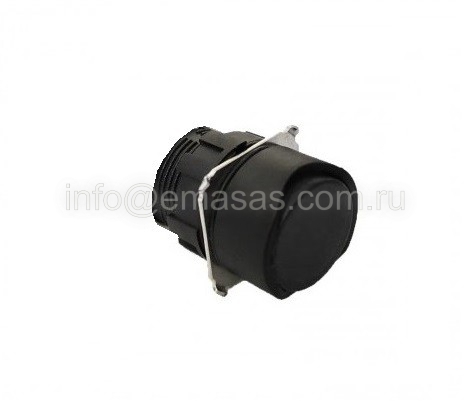 Головка от круглой кнопки серии D чёрная | код DDYH | EMAS Головка от круглой кнопки серии D чёрная | код DDYH | EMAS