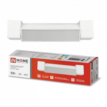Светильник трек лин сд пов LTR-01R-TL 1040W 10Вт 4000К 210мм 120гр белый серии TOP-LINE IN HOME | код 4690612045467 | IN HOME Светильник трек лин сд пов LTR-01R-TL 1040W 10Вт 4000К 210мм 120гр белый серии TOP-LINE IN HOME | код 4690612045467 | IN HOME