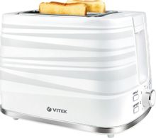 Тостер Vitek VT-1575 930Вт белый | код 2034628 | VITEK