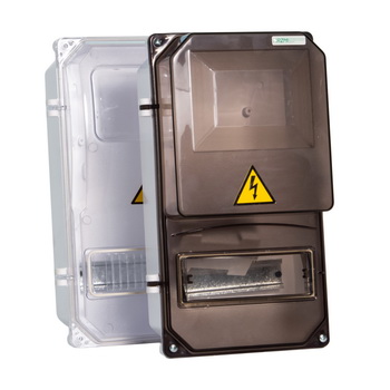 Щит учета распределения пластиковый ЩУ-1Н пл IP55 -1 фазный счетчик навесной, 226х197х90, IP55 | код KRZMI12 | KRZMI Щит учета распределения пластиковый ЩУ-1Н пл IP55 -1 фазный счетчик навесной, 226х197х90, IP55 | код KRZMI12 | KRZMI