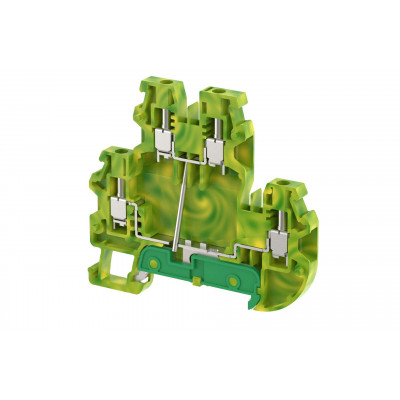 Клемма заземления винтовая 2,5 мм2, двухуровневая, на 4 подключения TGQ2.5-2T | код 1202100000 | Elmex Клемма заземления винтовая 2,5 мм2, двухуровневая, на 4 подключения TGQ2.5-2T | код 1202100000 | Elmex