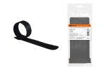 Хомут-липучка ХЛ 16х310 мм черный (20 шт) TDM | код SQ0515-0707 | TDM