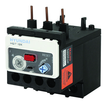 Тепловое реле HGT18K A1P60S 1.1-1.6A (для HGC 9-18) | код 13.01.01.000611 | HYUNDAI Тепловое реле HGT18K A1P60S 1.1-1.6A (для HGC 9-18) | код 13.01.01.000611 | HYUNDAI