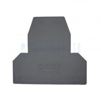 Крышка торцевая для двухуровневой push-in клеммы 2,5 мм2, серая | код T2,5ECPDL | ПРОВЕНТО Крышка торцевая для двухуровневой push-in клеммы 2,5 мм2, серая | код T2,5ECPDL | ПРОВЕНТО